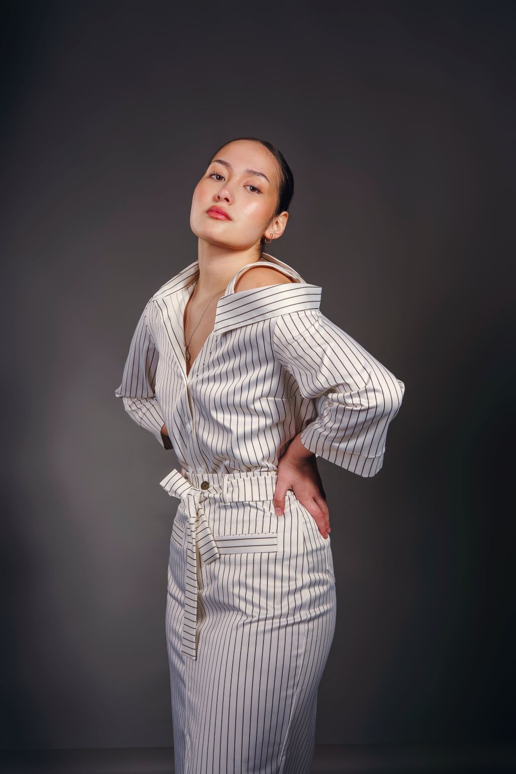Camisa asimétrica Line