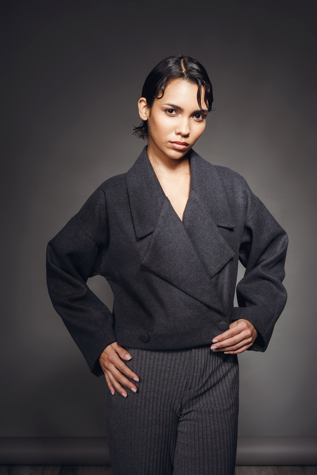 CHAQUETA CROP ZEN